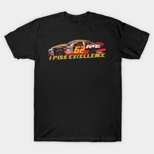 I Piss Excellence - Retro Blur Style T-Shirt